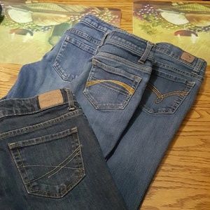 Lot of 4 size 12 girls jeans